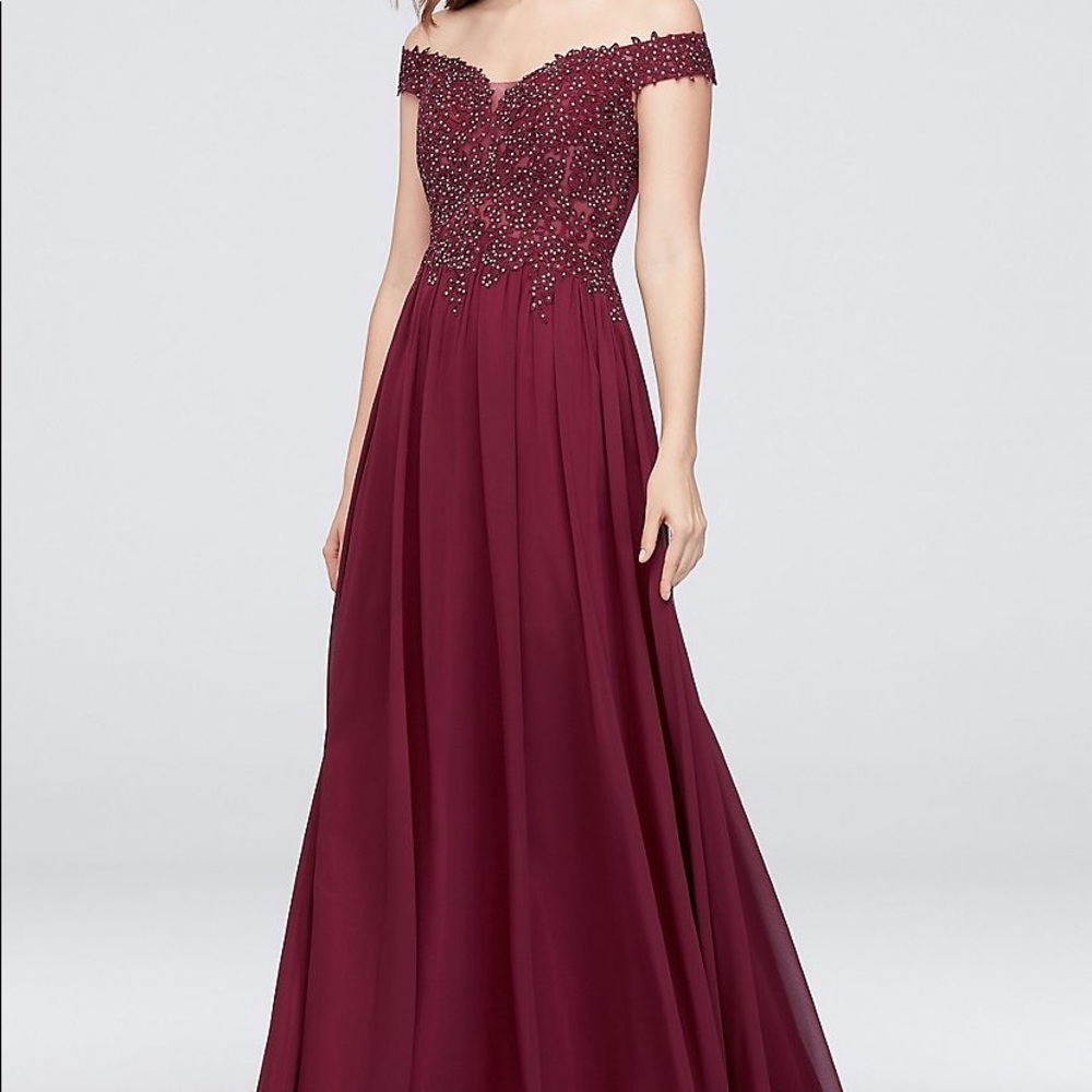 David’s bridal size 19 prom dress 2019